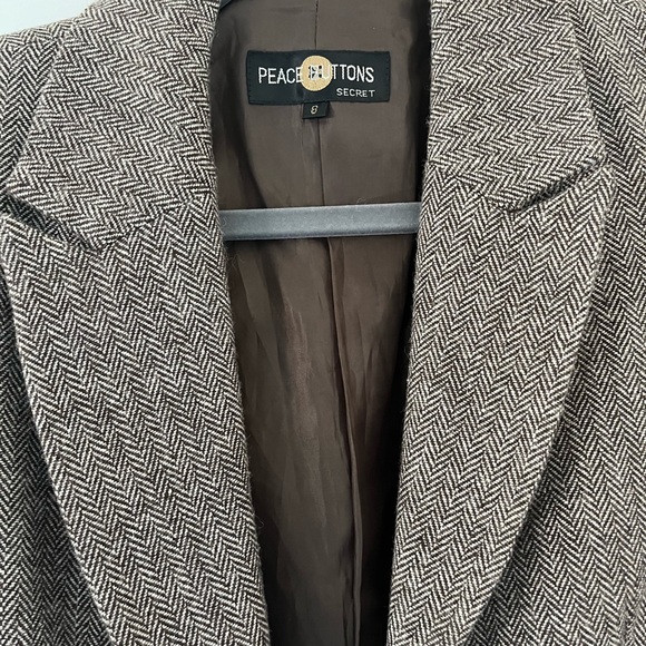 vintage thrifted unworn blazer - Picture 2 of 2